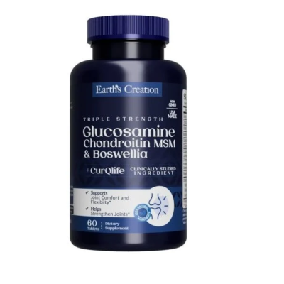 Glucosamine, Chondroitin, MSM plus Boswellia - 60 таб