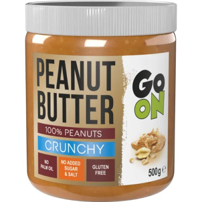 Peanut butter crunchy 500гр (скло)