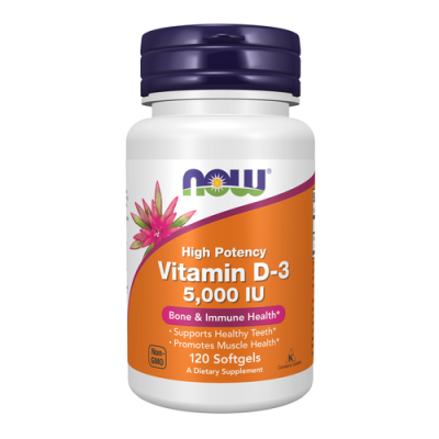 Vitamin D3 5000 ME - 120 софт гель