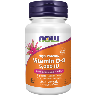 Vitamin D3 5000 ME - 240 софт гель
