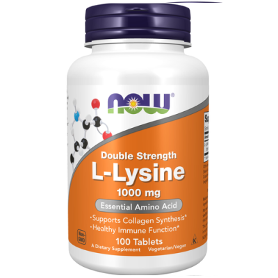 L-Lysine, 1000 мг  - 100 таб