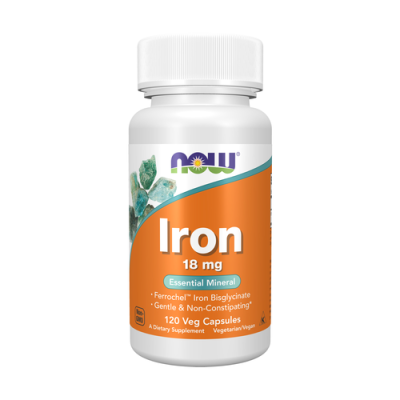 Iron Ferrochel 18 мг - 120 веган капс
