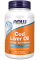 NOW Foods Cod Liver Oil 1,000 мг - 90 софт гель
