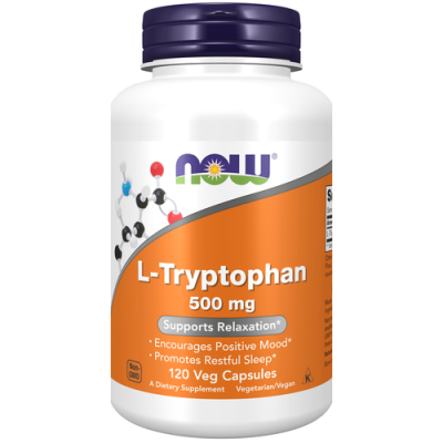 L-Tryptophan 500 мг - 120 веган капс