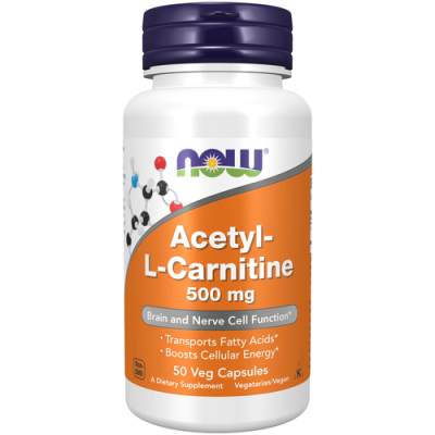 Acetyl L-Carnitine 500 мг - 50 веган капс
