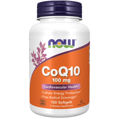 NOW CoQ10 100 мг  150 веган капс