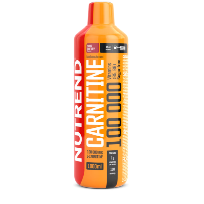 nutrend l carnitine 100 000 100.000 L-Carnitine 1000 ml Sour Cherry-245012-3 L-Carnitine by NUTREND , High-content