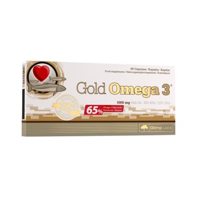 Gold Omega 3 (65%) 60 кап
