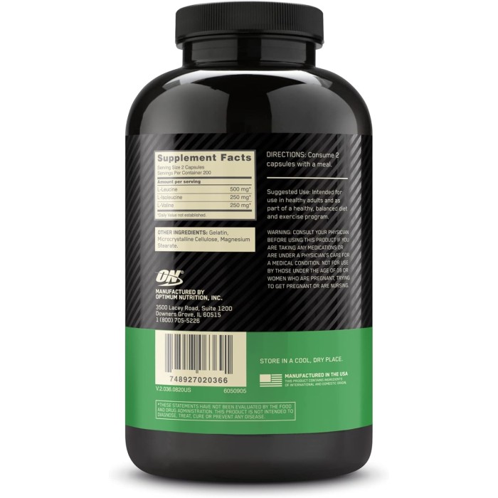Optimum Nutrition BCAA 1000