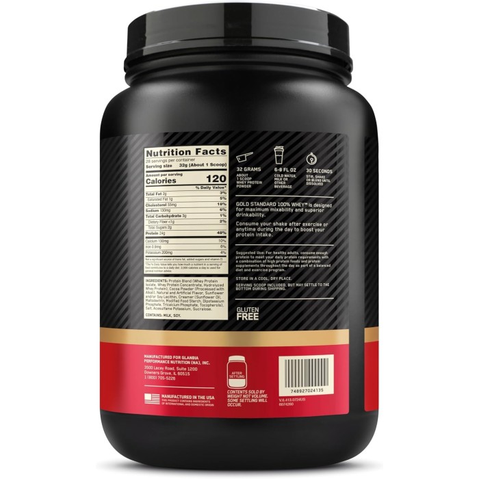 Optimum Nutrition 100% Whey Gold Standard