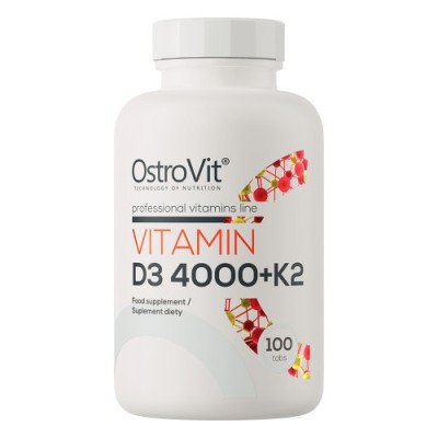 Vitamin D3 4000 + K2 - 100 таб