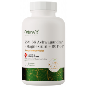 KSM-66 Ashwagandha + Magnesium + B6 P-5-P