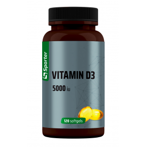 Vitamin D3 5000 MО - 120 гелевих капсул