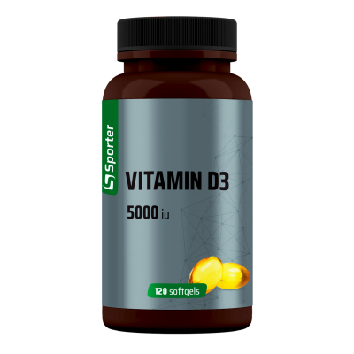 Vitamin D3 5000 MО - 120 гелевих капсул