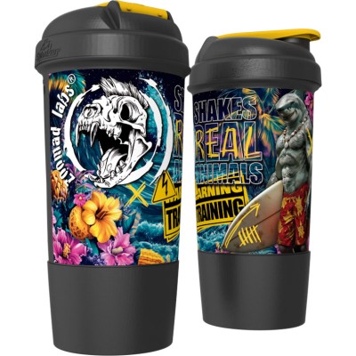 Шейкер One Raw (ZooMafia)  - 500 мл - жовтий/чорний