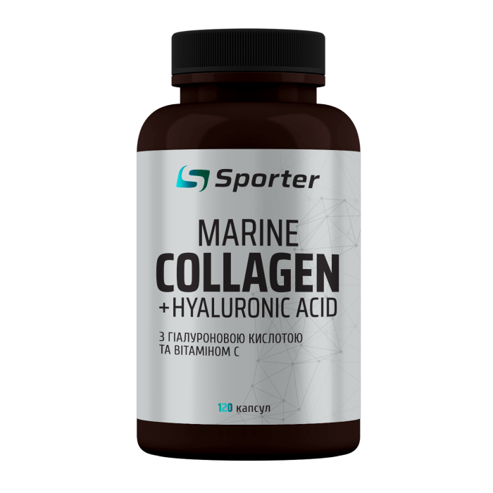 Sporter Marine Collagen + hyaluronic acid - 120 капс
