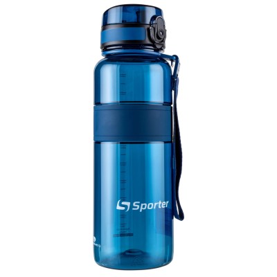 Бутылка для воды 1000 мл - синяя