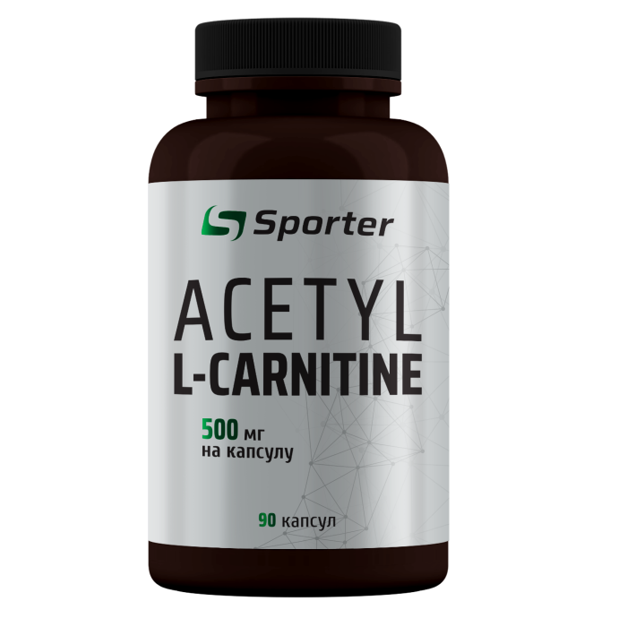 Sporter Acetyl-L-Carnitine 500 мг - 90 капс