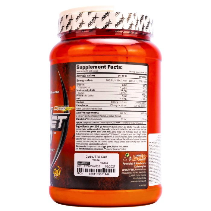 Amix CarboJet Gain