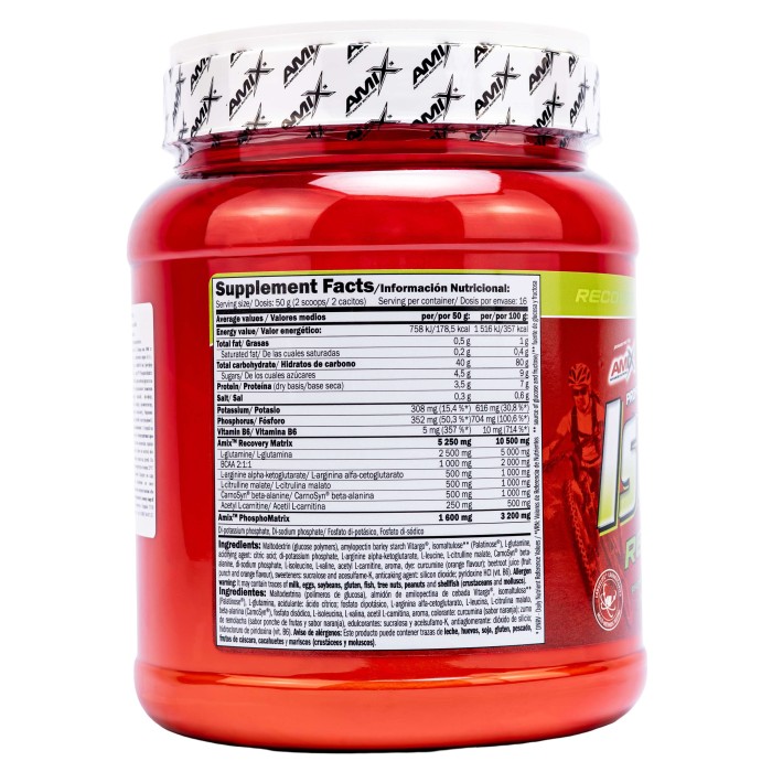 Amix IsoLyn Recovery drink - 800 г лимон