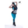 273 Hooded Tank Top Hard black