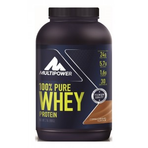 100% Pure Whey Protein 900g банка - шоколад Фото №1