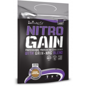 BT NITRO GAIN 6800g пакет - ваніль Фото №1