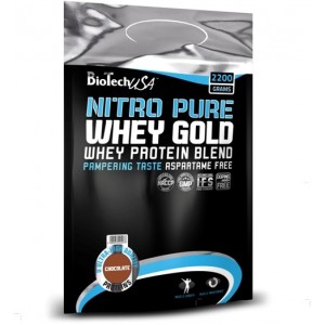 BT NITRO PURE WHEY GOLD 2200 g - сливочный банан Фото №1