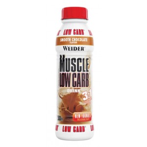 Weider Muscle Low Carb Drink 500 ml - шоколад Фото №1