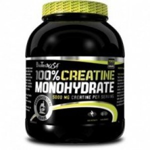 100% CREATINE MONOHYDRATE банка - 1000g Фото №1