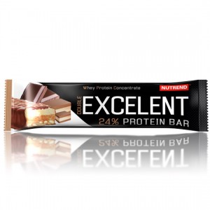 Excelent Protein bar Double, 85 г, шоколад + нуга з журавлиною