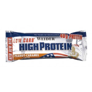 Weider Low Carb High Protein Bar  (100g)  peanut Фото №1