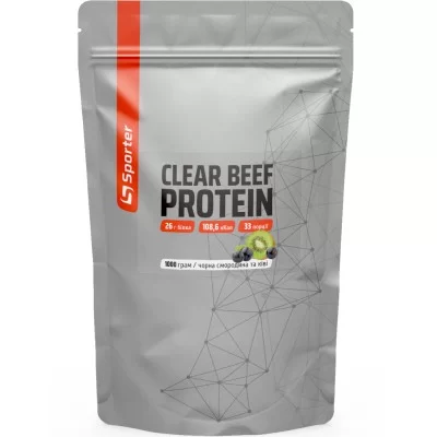 Clear BEEF Protein - 1 кг - чорна смородина - ківі