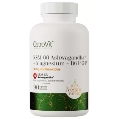 KSM-66 Ashwagandha + Magnesium + B6 P-5-P