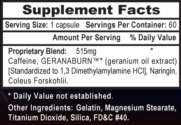 White Lighthing with Geranium oil
