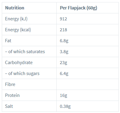 Bounty Protein Flapjack 60g