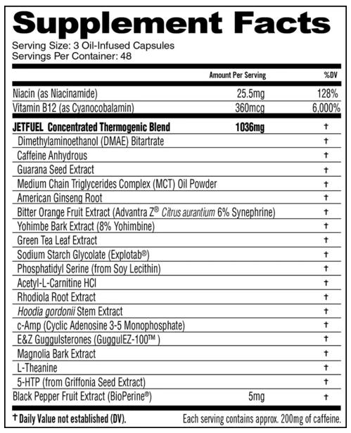 GAT JetFUEL Original - 144 капс