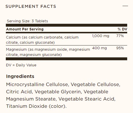 Calcium Magnesium 333/133 mg - 100 таб