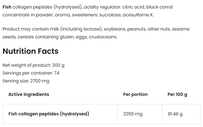 Marine Collagen