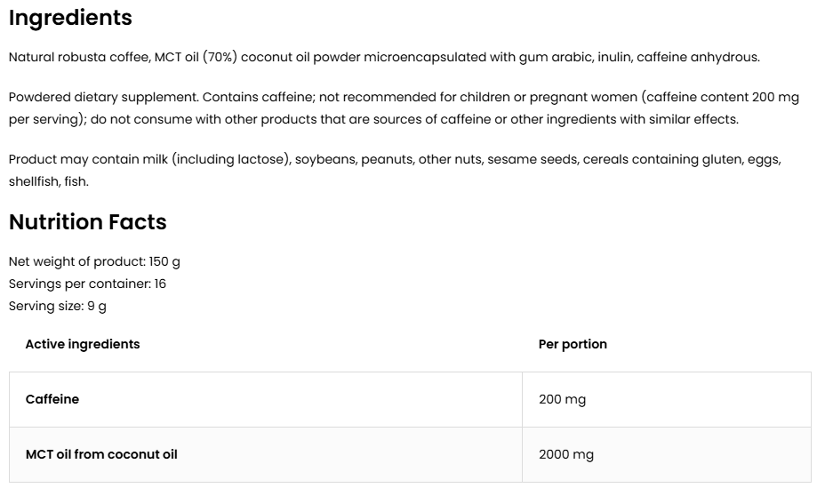 Bulletproof Coffee