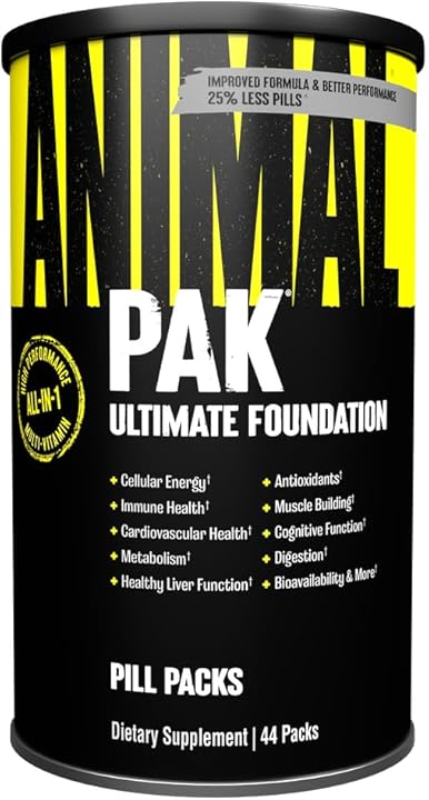 ユニバーサルニュートリション アニマルパック animal pak 2点セット アニマル パック（アスリート用マルチビタミン） 44パック Animal PAK